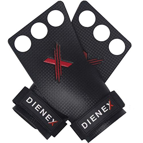 DIENEX Exess 3H Calleras para Crossfit Grips 3 Agujeros, Agarre para Cross Training, Dominadas, Calistenia, Gimnasia, Kettlebell, Pesas, Pullups, Fitness, Protección de Manos (Talla M) DIENEX Exess 3H Calleras para Crossfit Grips 3 Agujeros, Agarre para Cross Training, Dominadas, Calistenia, Gimnasia, Kettlebell, Pesas, Pullups, Fitness, Protección de Manos (Talla M)