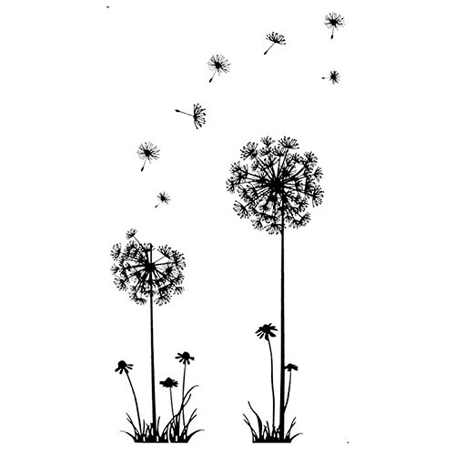 Diente de León Pegatinas de pared vinilo adhesivo decorativo para las niñas habitación de niño Wall Stickers salón dormitorio TV fondo Inicio 60x90cm, Sencillo Vida Diente de León Pegatinas de pared vinilo adhesivo decorativo para las niñas habitación de niño Wall Stickers salón dormitorio TV fondo Inicio 60x90cm, Sencillo Vida