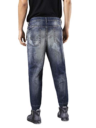 Diesel Carrot-Chino 0856P Pantalones Hombre Jeans Chino (31W, Azul) Diesel Carrot-Chino 0856P Pantalones Hombre Jeans Chino (31W, Azul)
