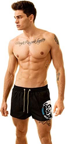 Diesel Hombre Bañador Sandy CORALRIF, negro, Large