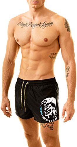 Diesel Hombre Bañador Sandy CORALRIF, negro, Large