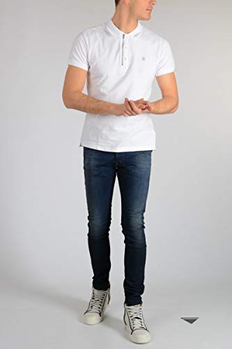 Diesel Pantalones vaqueros para hombre Tepphar-S 0681H Slim Carrot Fit Stretch azul 30W x 32L Diesel Pantalones vaqueros para hombre Tepphar-S 0681H Slim Carrot Fit Stretch azul 30W x 32L