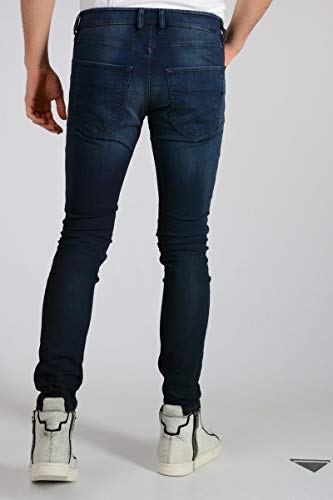 Diesel Pantalones vaqueros para hombre Tepphar-S 0681H Slim Carrot Fit Stretch azul 30W x 32L