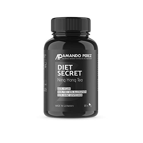 Diet Secret - Ning Hong Tea - Quemadores de grasa y supresor del apetito - 120 cápsulas Diet Secret - Ning Hong Tea - Quemadores de grasa y supresor del apetito - 120 cápsulas