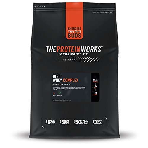 Diet Whey Complex para perder peso | Batido de proteína whey dietético | THE PROTEIN WORKS, Sabor Chocolate, 1 kg