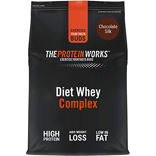 Diet Whey Complex para perder peso | Batido de proteína whey dietético | THE PROTEIN WORKS, Sabor Chocolate, 1 kg