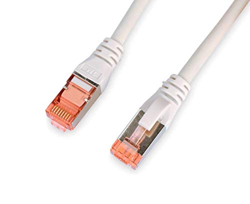 DIGITUS 5m Cat6 S-FTP - Cable de Red (5 m, Cat6, S/FTP (S-STP), RJ-45, RJ-45, Gris)