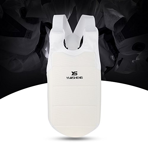 Dilwe Protector de pecho para taekwondo, para boxeo, artes marciales mixtas, Thai, kick boxing, Muai (S) Dilwe Protector de pecho para taekwondo, para boxeo, artes marciales mixtas, Thai, kick boxing, Muai (S)