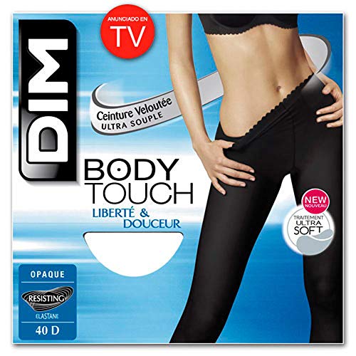 DIM Body Touch Panty Medias, opaco, Noir, 3 para Mujer