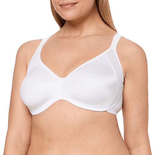 DIM Generous Minimizer Sujetador reductor, Blanco (White), 95C para Mujer