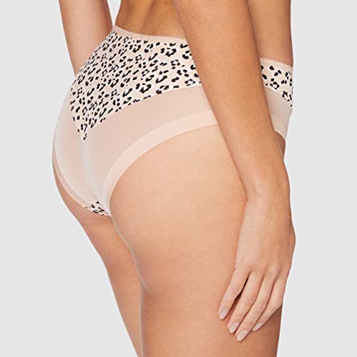 Dim Slip Generous Animation Ropa Interior, Impresión Salvaje, Medium para Mujer