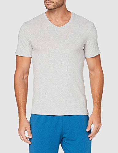 Dim T-Shirt Green Bio Ecosmart X2 Camiseta Interior, Blanc/Gris Perle, XL para Hombre