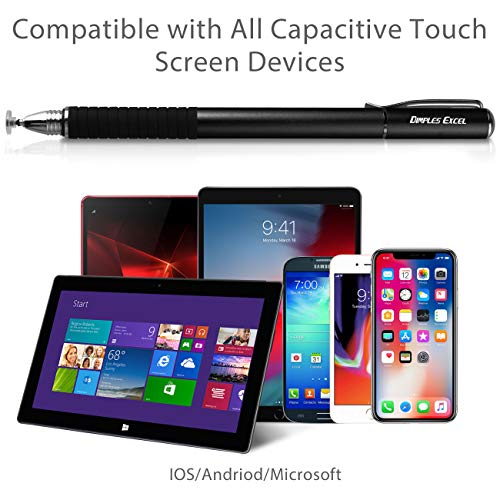 Dimples Excel 2 in 1 Precisión Lápiz para Tactil Tablet iPad Pro Xiaomi Lenovo Huawei Windows Surface Pad Moviles Dimples Excel 2 in 1 Precisión Lápiz para Tactil Tablet iPad Pro Xiaomi Lenovo Huawei Windows Surface Pad Moviles