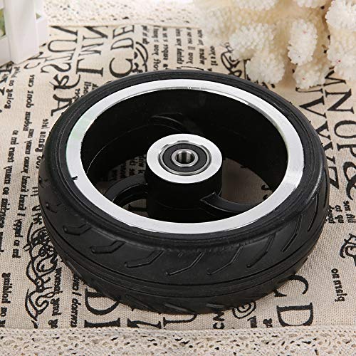 Dingln 5.5inch Durable De La Rueda Trasera Sólido Accesorios Scooter Compatible con Mini Scooter Eléctrico Plegable Dingln 5.5inch Durable De La Rueda Trasera Sólido Accesorios Scooter Compatible con Mini Scooter Eléctrico Plegable