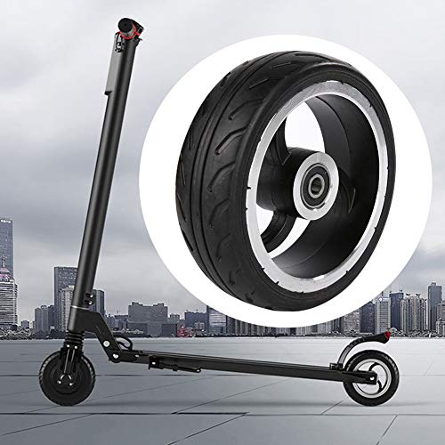 Dingln 5.5inch Durable De La Rueda Trasera Sólido Accesorios Scooter Compatible con Mini Scooter Eléctrico Plegable Dingln 5.5inch Durable De La Rueda Trasera Sólido Accesorios Scooter Compatible con Mini Scooter Eléctrico Plegable