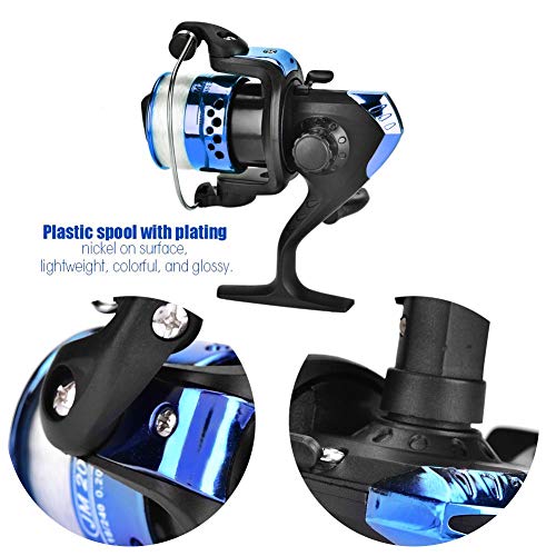 Dioche Carrete de Pesca Spinning, Carrete de Pesca Pesca Barcos Ancla de Mar Caña de Pescar Spinning Carretes, 3colors (Azul) Dioche Carrete de Pesca Spinning, Carrete de Pesca Pesca Barcos Ancla de Mar Caña de Pescar Spinning Carretes, 3colors (Azul)