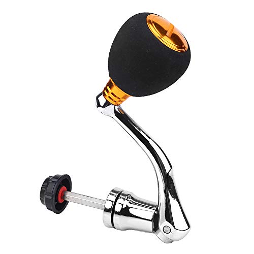 Dioche Repuesto de Mango para Carrete de Pesca, Brazo Basculante de Metal, Carrete de Pesca Pomos de Balancín Metal con Accesorios Piezas de Repuesto para Carrete de Bajo Perfil(2000 3000中号-Oro) Dioche Repuesto de Mango para Carrete de Pesca, Brazo Basculante de Metal, Carrete de Pesca Pomos de Balancín Metal con Accesorios Piezas de Repuesto para Carrete de Bajo Perfil(2000 3000中号-Oro)