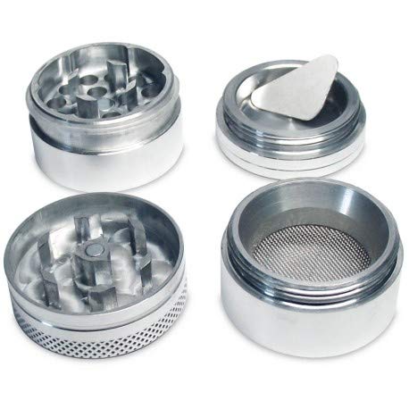 DIPSE CNC - Polinador de aluminio para hierbas y tabaco (4 unidades, varios tamaños y colores) DIPSE CNC - Polinador de aluminio para hierbas y tabaco (4 unidades, varios tamaños y colores)