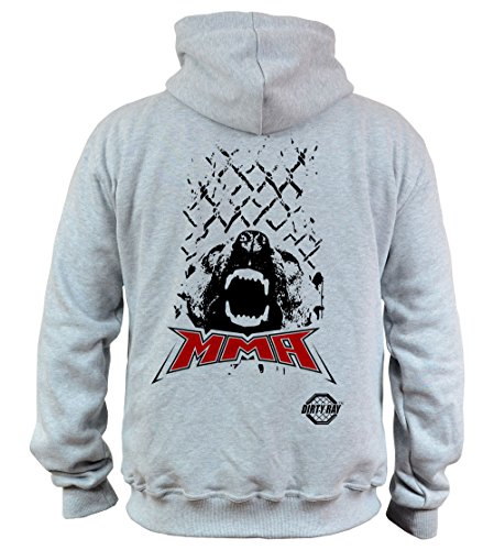 Dirty Ray Artes Marciales MMA Divison sudadera hombre con capucha BDT6 (XL) Dirty Ray Artes Marciales MMA Divison sudadera hombre con capucha BDT6 (XL)