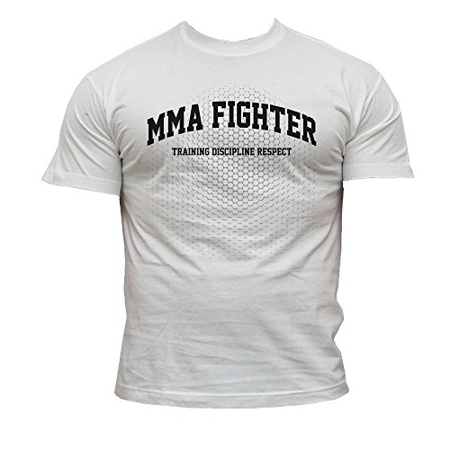 Dirty Ray Artes Marciales MMA Fighter camiseta hombre T-shirt DT3 (XXL)