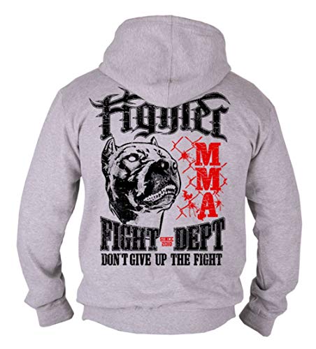 Dirty Ray Artes Marciales MMA Fighter Sudadera Hombre con Capucha B50 (XXL) Dirty Ray Artes Marciales MMA Fighter Sudadera Hombre con Capucha B50 (XXL)