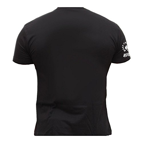 Dirty Ray Artes Marciales MMA Muay Thai camiseta hombre T-shirt K71C (L)