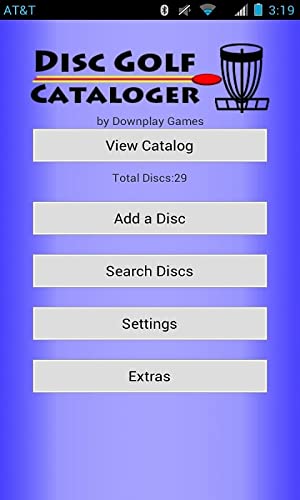 Disc Golf Cataloger