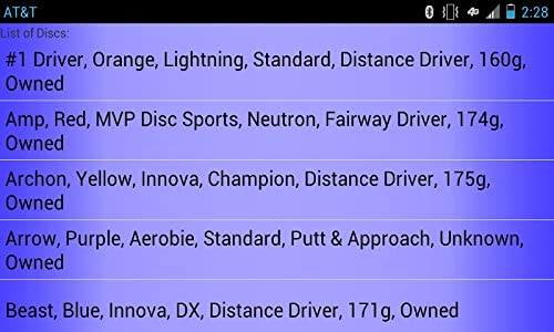 Disc Golf Cataloger Disc Golf Cataloger