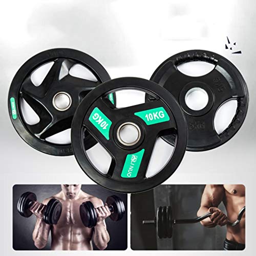 Disco De Goma para Barra Olímpica 50 Mm Discos De Barra Pegados Discos De Barra De Agarre Manual De 5-25 Kg Barras Olímpicas De Levantamiento De Pesas Aplicables (Color : Black, Size : 25KG*2) Disco De Goma para Barra Olímpica 50 Mm Discos De Barra Pegados Discos De Barra De Agarre Manual De 5-25 Kg Barras Olímpicas De Levantamiento De Pesas Aplicables (Color : Black, Size : 25KG*2)