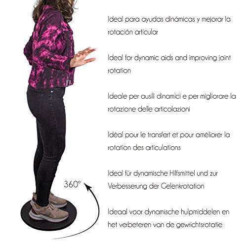 Disco giratorio,Transferencia 360º, 40 cm diámetro, Mobiclinic