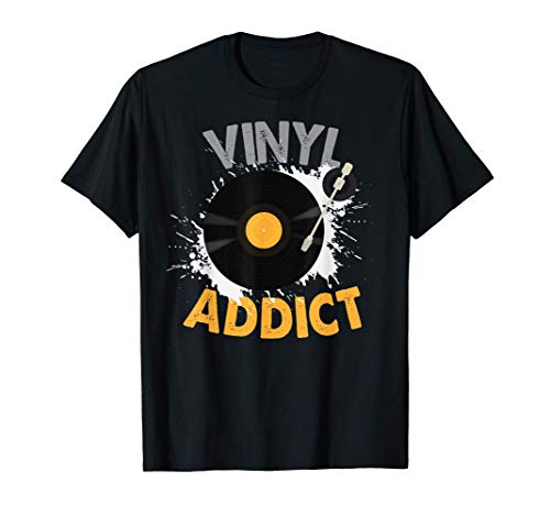 Disco Vinilo Tocadiscos Música DJ Regalos Camiseta Disco Vinilo Tocadiscos Música DJ Regalos Camiseta