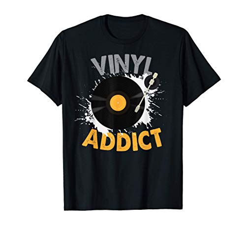 Disco Vinilo Tocadiscos Música DJ Regalos Camiseta