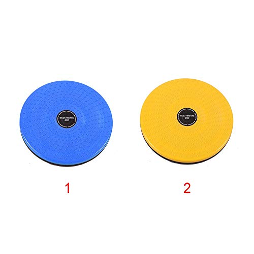 Discos de torsión de cintura para el hogar, equipo de fitness para la cintura y las caderas, disco de torsión de imanes, equilibrio de la tabla giratoria (25 cm), color azul