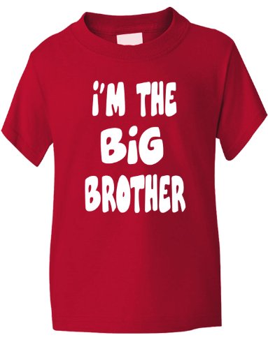 Diseño con texto en inglés I 'm The Big Brother palo de golf para niños T-camiseta de manga corta el regalo de cumpleaños a partir de 1-13