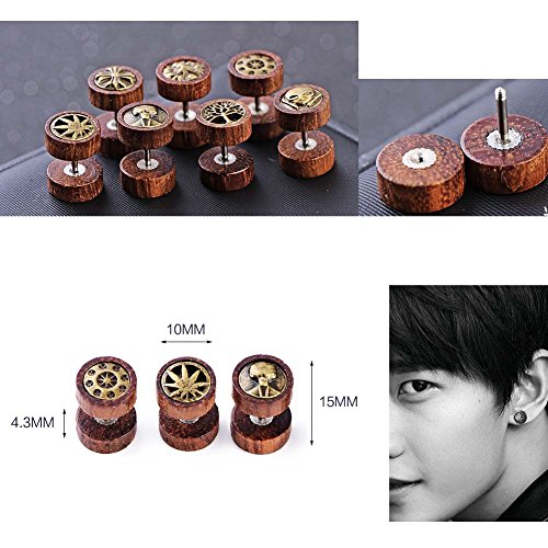 Diseño de forma con mancuernas Pendiente especial para hombres Diseño de forma con mancuernas Pendiente especial para hombres