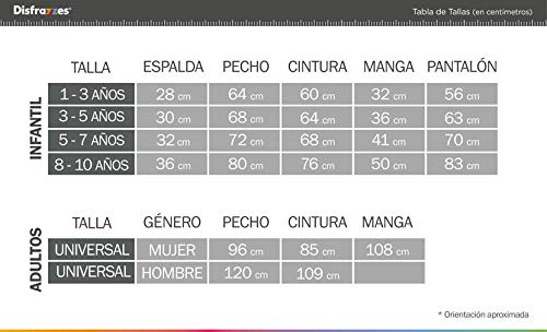 Disfraz de Boxeador Rojo infantil G-(9/11A)