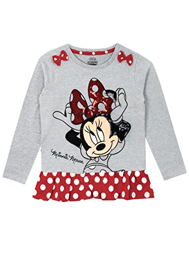 Disney - Camiseta para niñas - Minnie Mouse - 3-4 Años