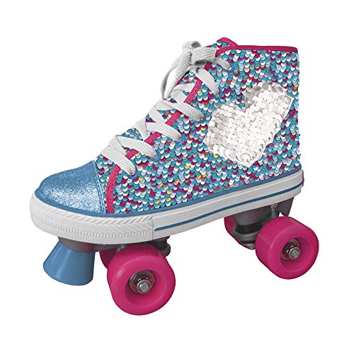 Disney Frozen II - Patines de Ruedas con Lentejuelas giratorias para niña, Multicolor, 29-30