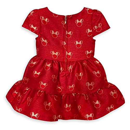 Disney Minnie Mouse Holiday Dress for Baby, Size 9-12 Months Disney Minnie Mouse Holiday Dress for Baby, Size 9-12 Months