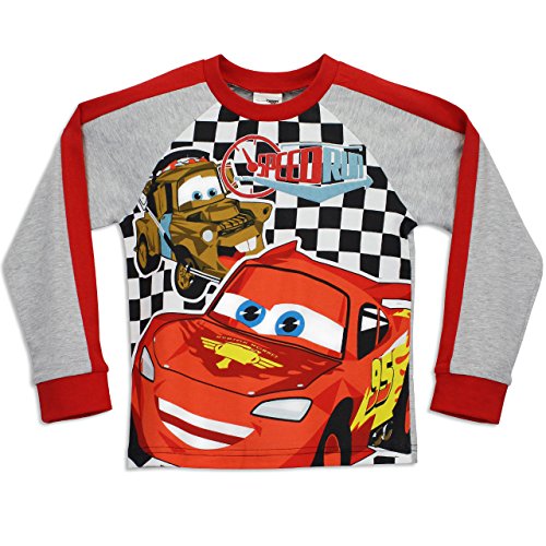 Disney Pijama para Niños con estampado Disney Cars [4-5 años-Multicolor]