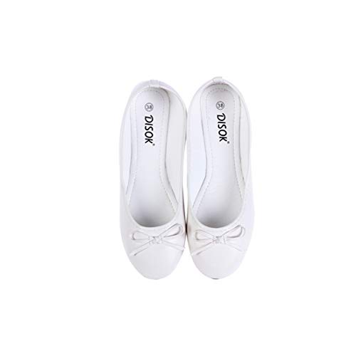 DISOK - Bailarinas Manoletinas Wedding Talla-M Blanca - Manoletinas Detalles Bodas DISOK - Bailarinas Manoletinas Wedding Talla-M Blanca - Manoletinas Detalles Bodas