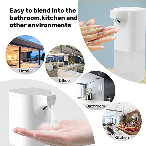 Dispensador Automático de Alcoholsin Dispensador Automático de Alcohol con Sensor 350 ml, Rociador de líquido sin Contacto para el hogar, la Oficina, el Hotel, el Hospital Dispensador Automático de Alcoholsin Dispensador Automático de Alcohol con Sensor 350 ml, Rociador de líquido sin Contacto para el hogar, la Oficina, el Hotel, el Hospital