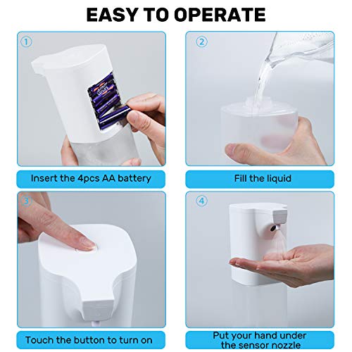 Dispensador Automático de Alcoholsin Dispensador Automático de Alcohol con Sensor 350 ml, Rociador de líquido sin Contacto para el hogar, la Oficina, el Hotel, el Hospital Dispensador Automático de Alcoholsin Dispensador Automático de Alcohol con Sensor 350 ml, Rociador de líquido sin Contacto para el hogar, la Oficina, el Hotel, el Hospital