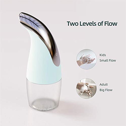 Dispensador automático de jabón PLKDOO, dispensador de jabón a batería sin Contacto a Prueba de Agua, baño, Cocina, 400 ml-Rosado Dispensador automático de jabón PLKDOO, dispensador de jabón a batería sin Contacto a Prueba de Agua, baño, Cocina, 400 ml-Rosado