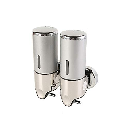 Dispensador de Espuma de jabón líquido PLKDOO, dispensador de Gel de Ducha montado en la Pared, contenedor de champú, Bomba, baño, Cocina (1000 ml)-B5 1000ml Dispensador de Espuma de jabón líquido PLKDOO, dispensador de Gel de Ducha montado en la Pared, contenedor de champú, Bomba, baño, Cocina (1000 ml)-B5 1000ml