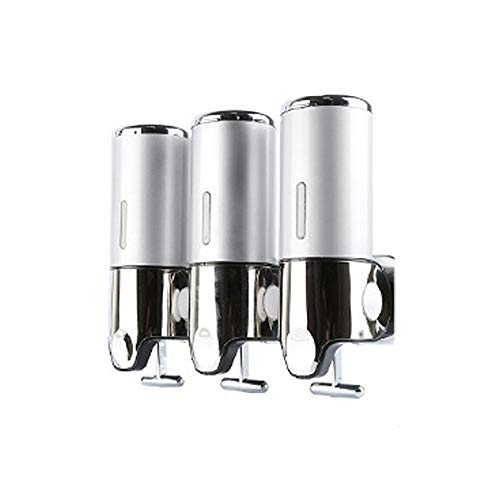 Dispensador de Espuma de jabón líquido PLKDOO, dispensador de Gel de Ducha montado en la Pared, contenedor de champú, Bomba, baño, Cocina (1500 ml)-C4 1500ml Dispensador de Espuma de jabón líquido PLKDOO, dispensador de Gel de Ducha montado en la Pared, contenedor de champú, Bomba, baño, Cocina (1500 ml)-C4 1500ml