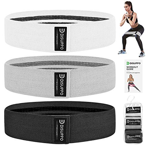 DISUPPO Bandas de Resistencia para Piernas y Trasero, Bandas de Entrenamiento de Cadera, Bandas Anchas de Ejercicio, Bandas Elásticas Antideslizantes para Yoga, Pilates DISUPPO Bandas de Resistencia para Piernas y Trasero, Bandas de Entrenamiento de Cadera, Bandas Anchas de Ejercicio, Bandas Elásticas Antideslizantes para Yoga, Pilates