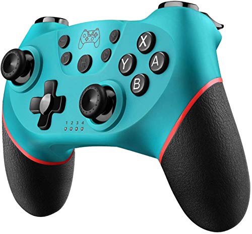Diswoe Mando para Nintendo Switch, Wireless Bluetooth Pro Controller Controlador Inalámbrico con Función Gyro Axis/Dual Shock y Turbo Mando Inalámbrico Compatible con Nintendo Switch/Lite Diswoe Mando para Nintendo Switch, Wireless Bluetooth Pro Controller Controlador Inalámbrico con Función Gyro Axis/Dual Shock y Turbo Mando Inalámbrico Compatible con Nintendo Switch/Lite