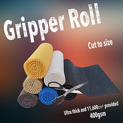 DIY Doctor 2x Rollos de Revestimiento Antideslizante - 11.600 cm2 en Total – Base Antideslizante de Calidad Superior Extra Gruesa 400 g/m2 – Antes Marca Medipaq – Blanco Crema DIY Doctor 2x Rollos de Revestimiento Antideslizante - 11.600 cm2 en Total – Base Antideslizante de Calidad Superior Extra Gruesa 400 g/m2 – Antes Marca Medipaq – Blanco Crema