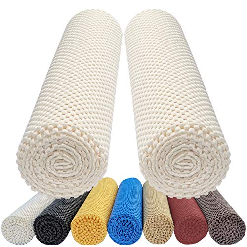 DIY Doctor 2x Rollos de Revestimiento Antideslizante - 11.600 cm2 en Total – Base Antideslizante de Calidad Superior Extra Gruesa 400 g/m2 – Antes Marca Medipaq – Blanco Crema